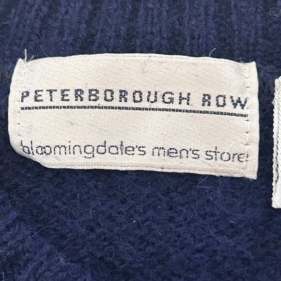 Vintage Argyle Wool Sweater – Peterborough Row for Bloomingdale’s Small - Picture 7 of 12